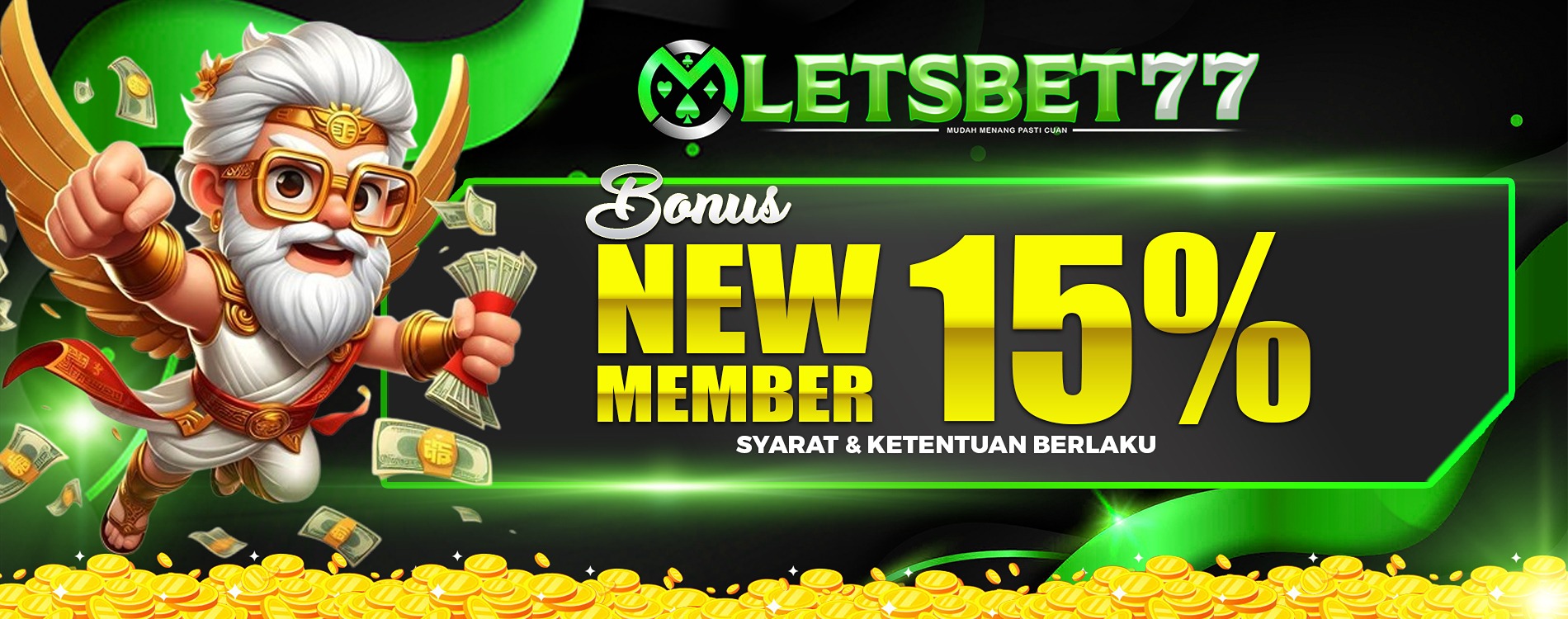 Bonus New Member 10%